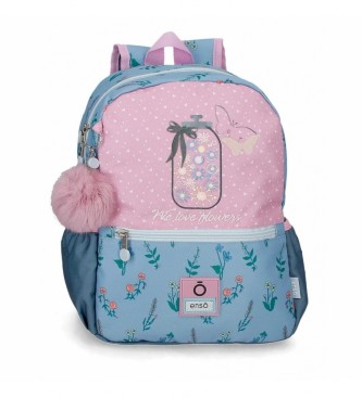 Enso Enso We Love Flowers Adaptable Stroller Backpack pink