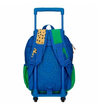 Enso Enso Jungle Club kleiner Rucksack mit Trolley multicolour