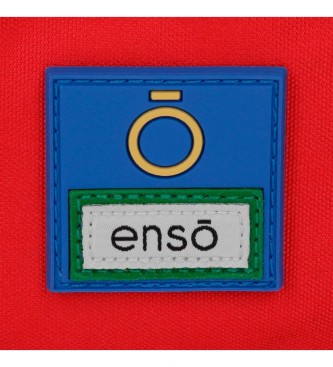 Enso Enso Jungle Club lille rygsk med flerfarvet trolley