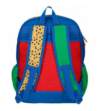 Enso Enso Jungle Club School Backpack multicolor