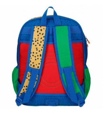 Enso Enso Jungle Club Adaptable School Backpack multicolore