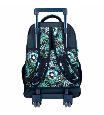 Movom Backpack 2 wheels Movom Balls blue