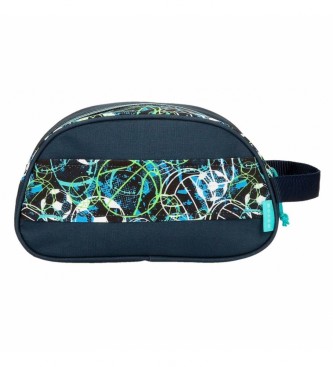 Movom Balls Adaptable Toilet Bag Double Compartment blue