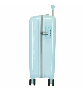 Joumma Bags Valise taille cabine Frozen Frosted bleu clair -38x55x20cm