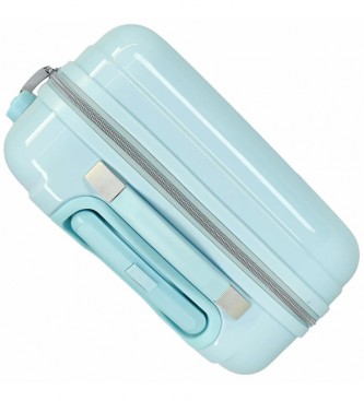 Joumma Bags Cabin size suitcase Frozen Frosted light blue -38x55x20cm