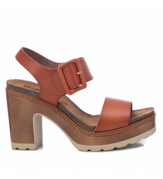 Refresh Sandals 072683 brown Heel height: 10cm