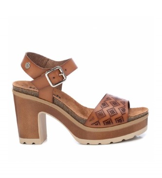 Refresh Sandals 079911 brown -Height heel: 9cm