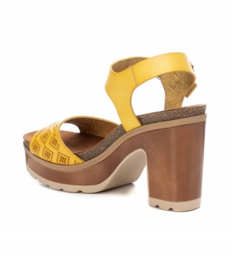 Refresh Sandals 079911 yellow -Height heel: 9cm