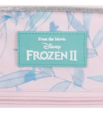 Joumma Bags Frozen Memories Potlodenetui met twee compartimenten blauw