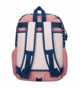 Roll Road Roll Road One World adaptable sac  dos scolaire 40cm rose