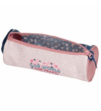 Roll Road Roll Road One World rosa runde Tasche