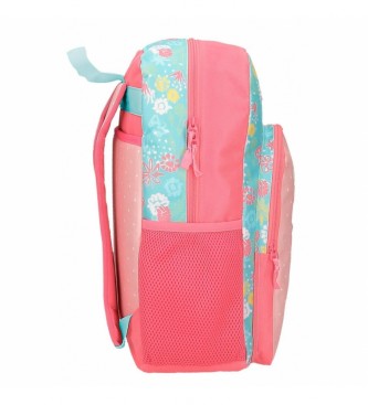 Roll Road Roll Road My little Town sac  dos scolaire adaptable 40cm rose