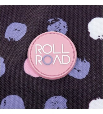 Roll Road Estuche Roll Road The time is now Dos Compartimentos negro