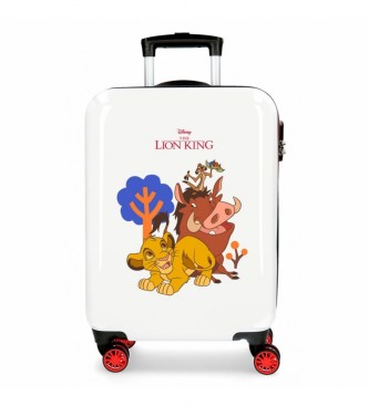 Disney Cabin Suitcase Simba & Friends rigid 55 cm White