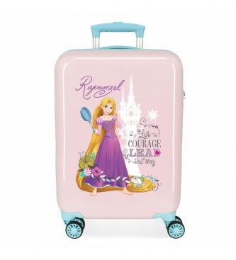 Disney Kabinen-Koffer Rapunzel rosa -38x55x20cm