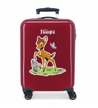 Disney Cabin Suitcase Bambi rigid 55 cm Maroon
