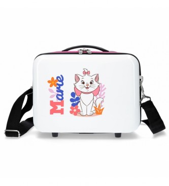 Disney ABS toiletry bag Aristocats Marie In White adaptable white