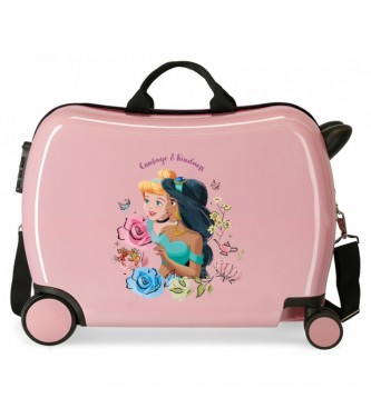 Joumma Bags Prinsessen Moed & Vriendelijkheid Roze Koffer -38x50x20cm