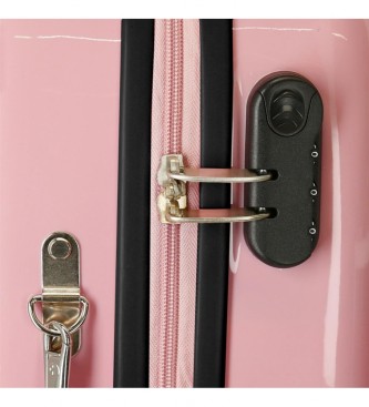 Joumma Bags Princesses Courage & Kindness pink suitcase for children -38x50x20cm