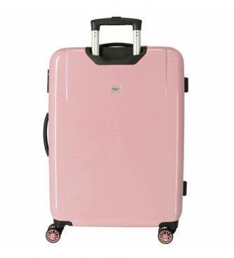 Pepe Jeans Pepe Jeans Holi medium kuffert 68cm pink nude pink