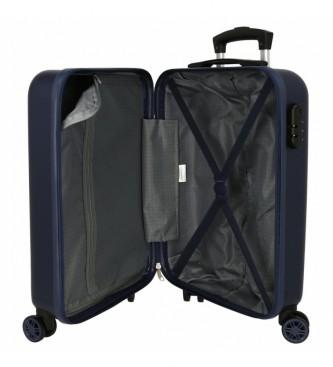 Pepe Jeans Cabin Suitcase Pepe Jeans Dikran rigid 55cm navy blue