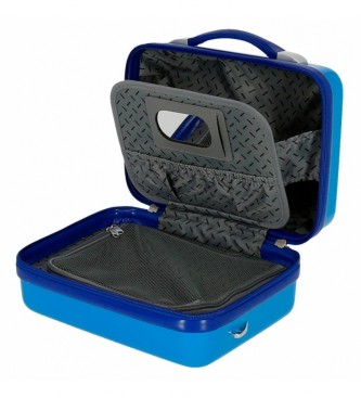 Enso Beauty case in ABS Enso Jungle Club Adaptable blu
