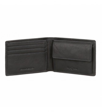 Pepe Jeans Pepe Jeans Badge Leather Wallet Navy Blue