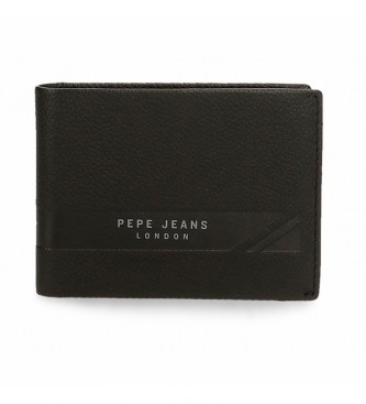 Pepe Jeans Pepe Jeans Basingstoke Leather Wallet Black