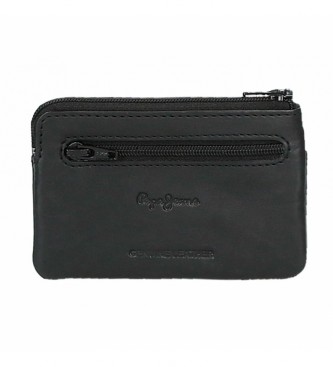 Pepe Jeans Chief Leather Purse Black