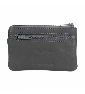 Pepe Jeans Chief Grey Leather Purse