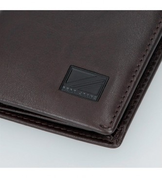 Pepe Jeans Pepe Jeans Leather Card Holder Chief Brown