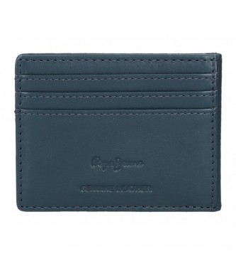 Pepe Jeans Pepe Jeans Portacarte in pelle Chief Blue