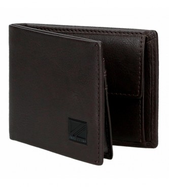 Pepe Jeans Leather wallet Chief Marron