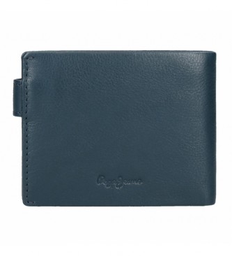 Pepe Jeans Pjl Chief Blue wallet with click closure