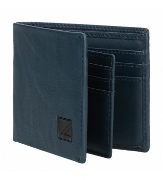 Pepe Jeans Chief Leder Brieftasche mit Kartenhalter Blau