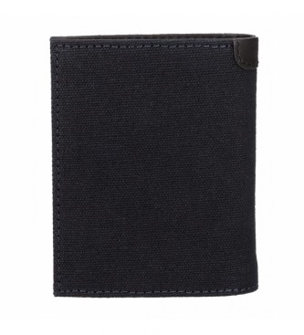 Pepe Jeans Hilltop Vertical Leather Wallet Navy