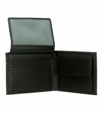 Pepe Jeans Hilltop Leather Wallet Dark Green