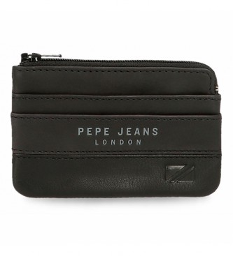 Pepe Jeans Kingdom Leather Purse Black