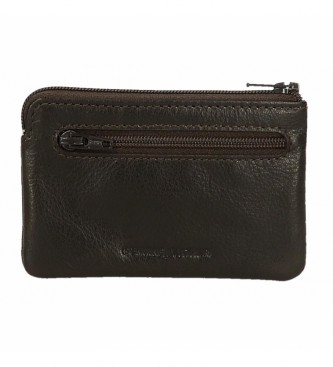 Pepe Jeans Pepe Jeans Leather Wallet - Card Holder Kingdom Brown
