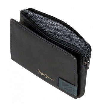 Pepe Jeans Pepe Jeans Strand Leather Wallet - Card Holder Grey