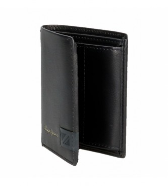Pepe Jeans Strand vertical leather wallet Navy