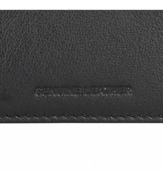 Pepe Jeans Strand Marino leather wallet with click closure