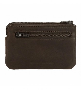 Pepe Jeans Striking Brown leather purse