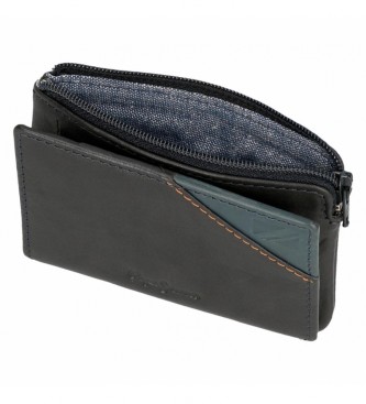 Pepe Jeans Pepe Jeans Striking Leather Wallet - Card Holder Navy Blue