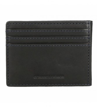 Pepe Jeans Pepe Jeans Striking Leather Card Holder Navy Blue