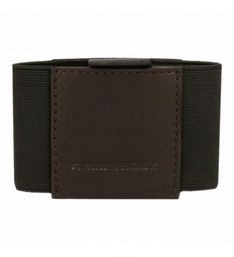 Pepe Jeans Pepe Jeans Striking Leather Card Holder Brown
