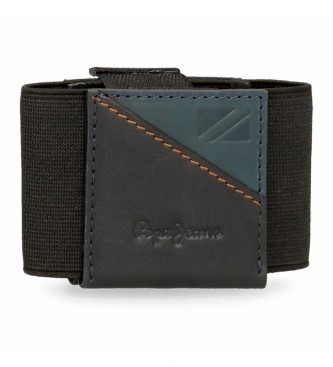 Pepe Jeans Pepe Jeans Striking Leather Card Holder Navy Blue
