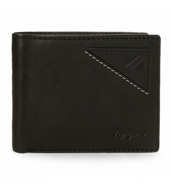 Pepe Jeans Pepe Jeans Striking Leather Wallet Preto