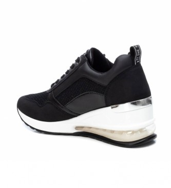 Xti Sneakers 044855 black -Height: 6 cm