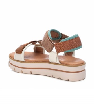 Carmela Brown leather sandals